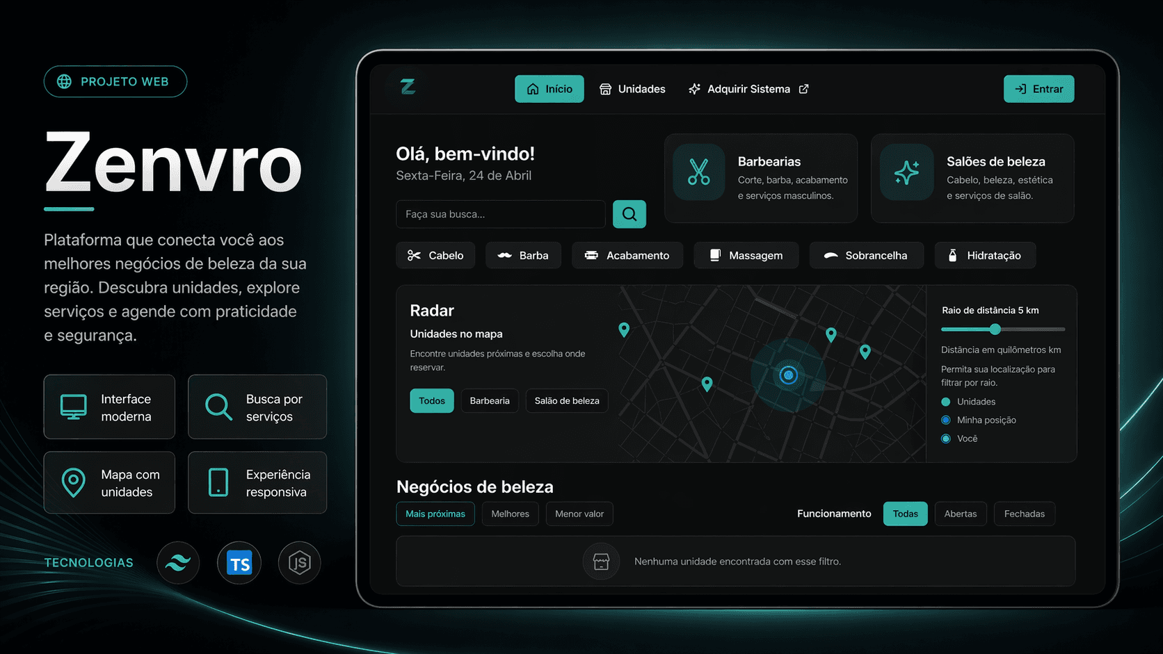 Prévia do projeto ZenVro